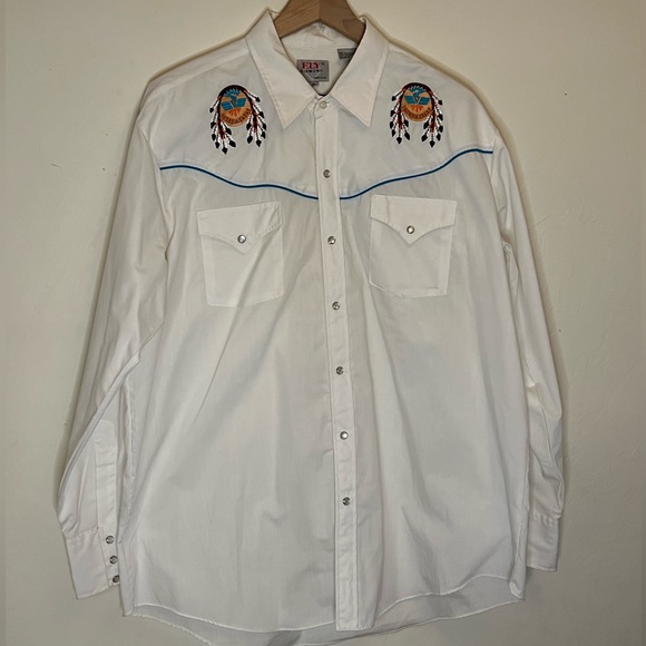 Ely Diamond Other - Mens Ely Diamond Western Shirt Size XL
